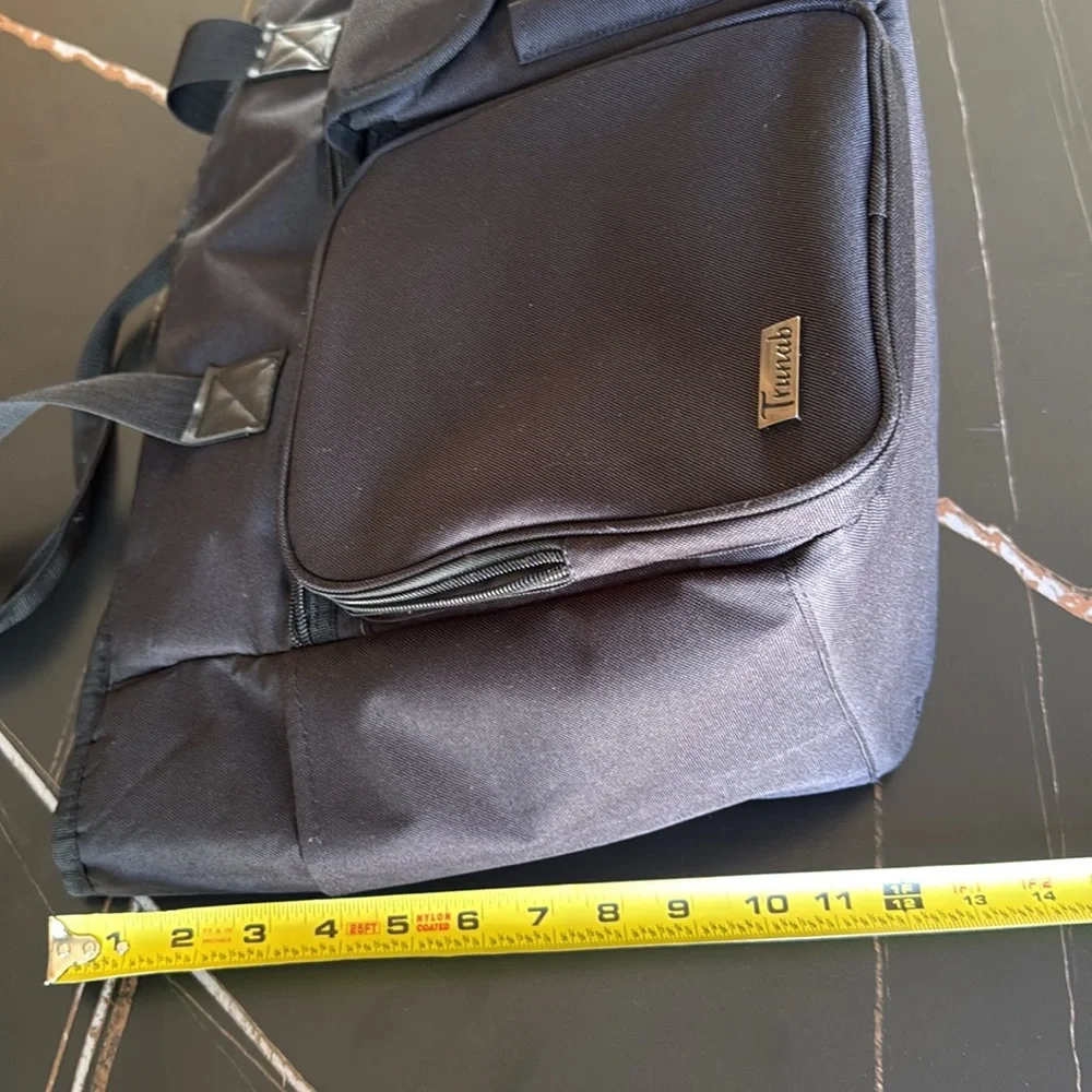 Black Laptop Carryall Bag